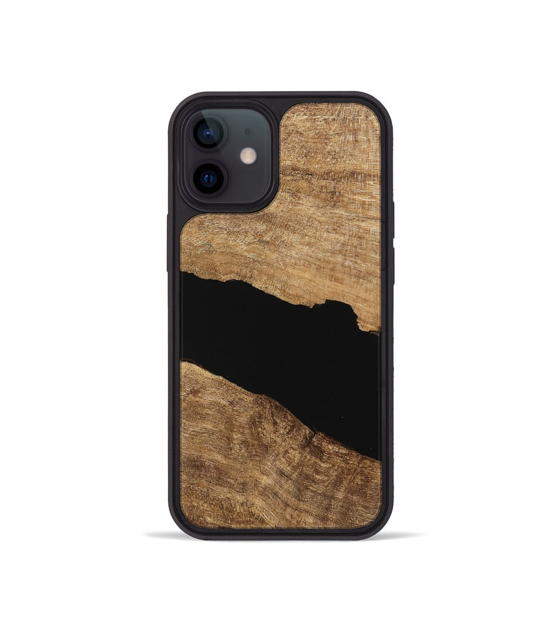 iPhone 12 mini Wood Phone Case - Lem (Wood Burl, 745772)