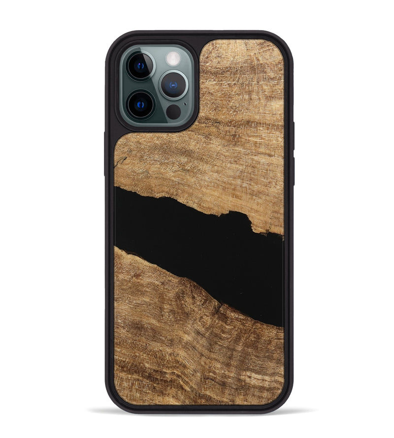 iPhone 12 Pro Max Wood Phone Case - Lem (Wood Burl, 745772)