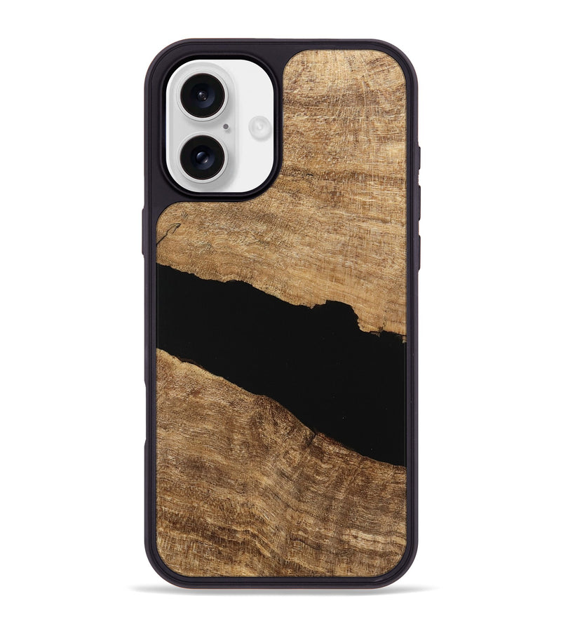 iPhone 16 Plus Wood Phone Case - Lem (Wood Burl, 745772)