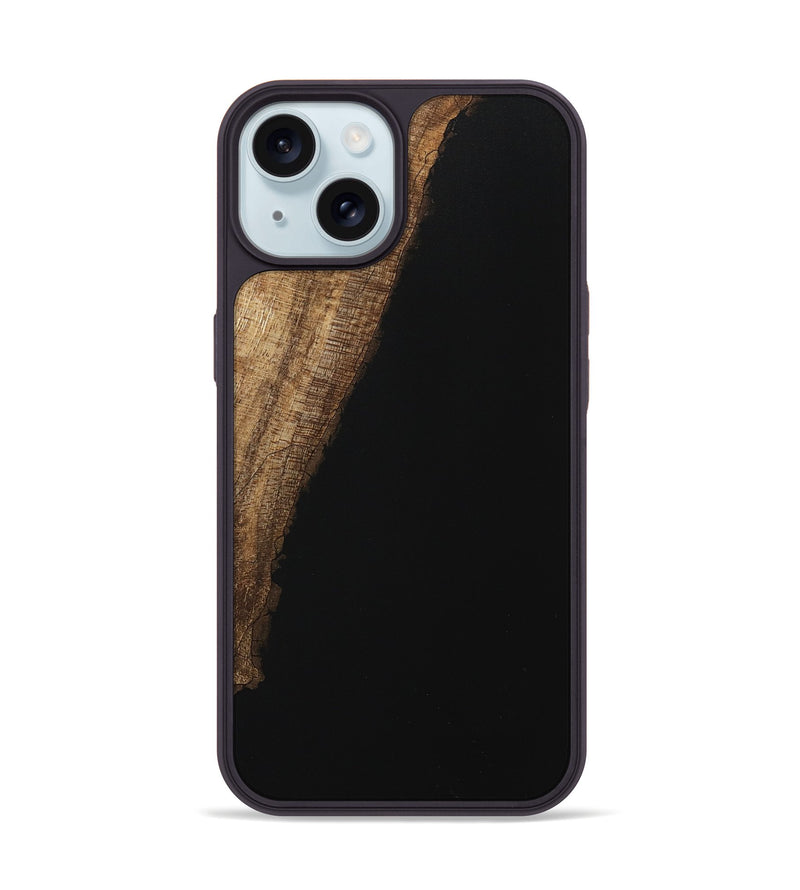 iPhone 15 Wood Phone Case - Floy (Wood Burl, 745773)