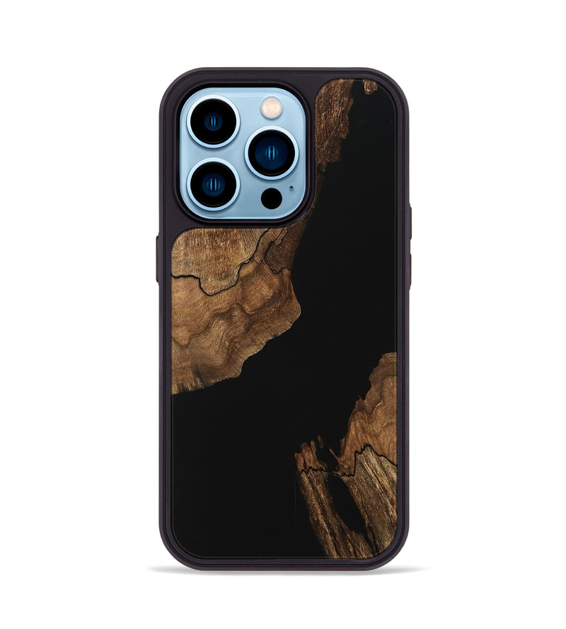 iPhone 14 Pro Wood Phone Case - Ariana (Wood Burl, 745774)