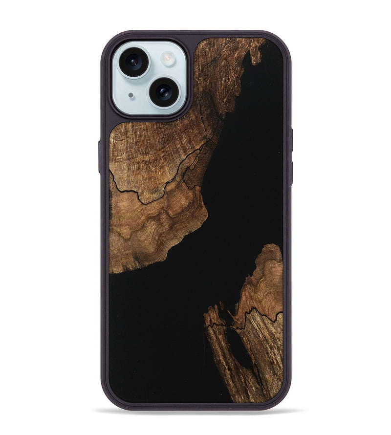 iPhone 15 Plus Wood Phone Case - Ariana (Wood Burl, 745774)