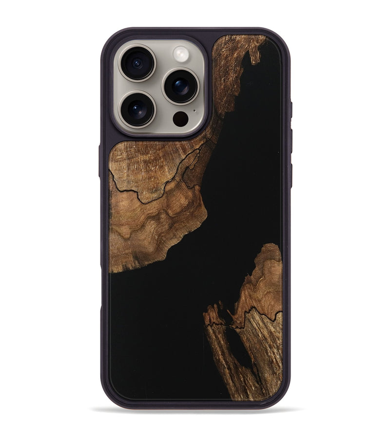 iPhone 16 Pro Max Wood Phone Case - Ariana (Wood Burl, 745774)