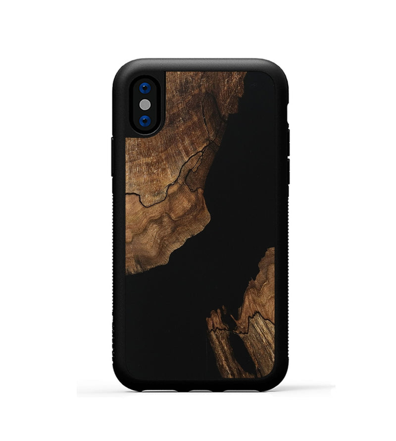 iPhone Xs Wood Phone Case - Ariana (Wood Burl, 745774)