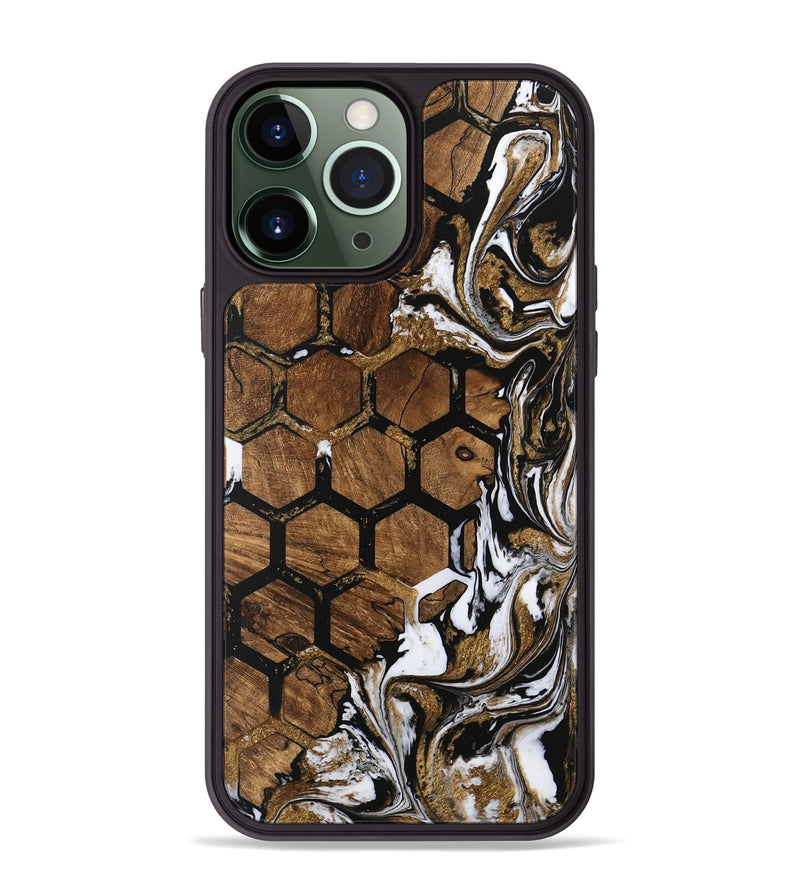 iPhone 13 Pro Max Wood Phone Case - Denice (Pattern, 745775)