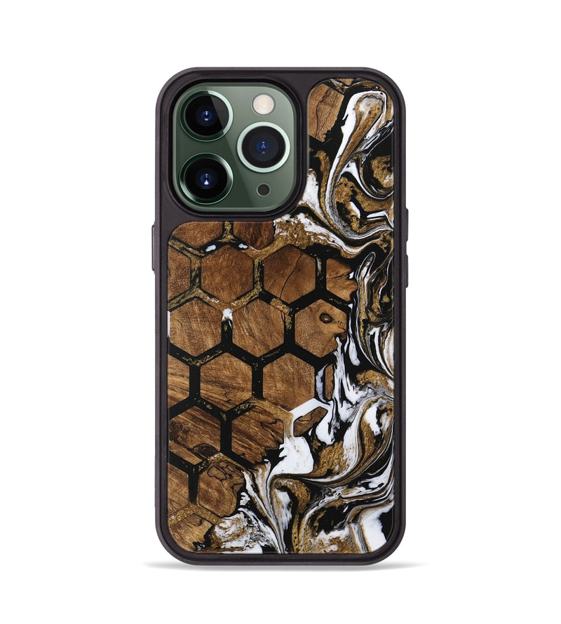 iPhone 13 Pro Wood Phone Case - Denice (Pattern, 745775)