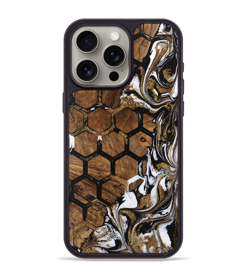 iPhone 15 Pro Max Wood Phone Case - Denice (Pattern, 745775)