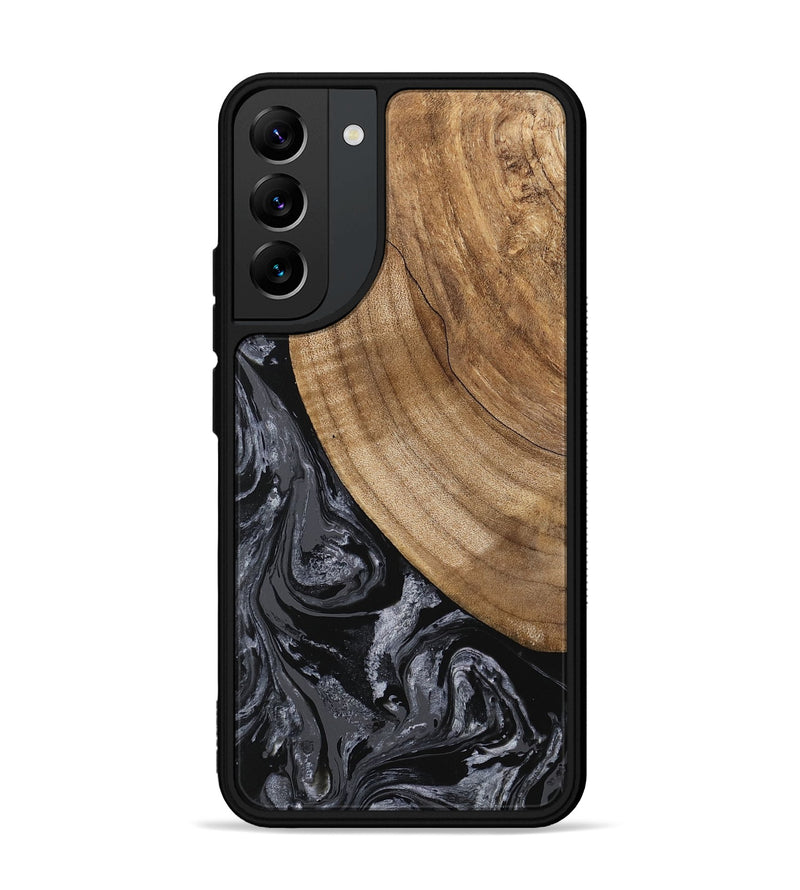 Galaxy S22 Plus Wood Phone Case - Lydia (Black & White, 745776)