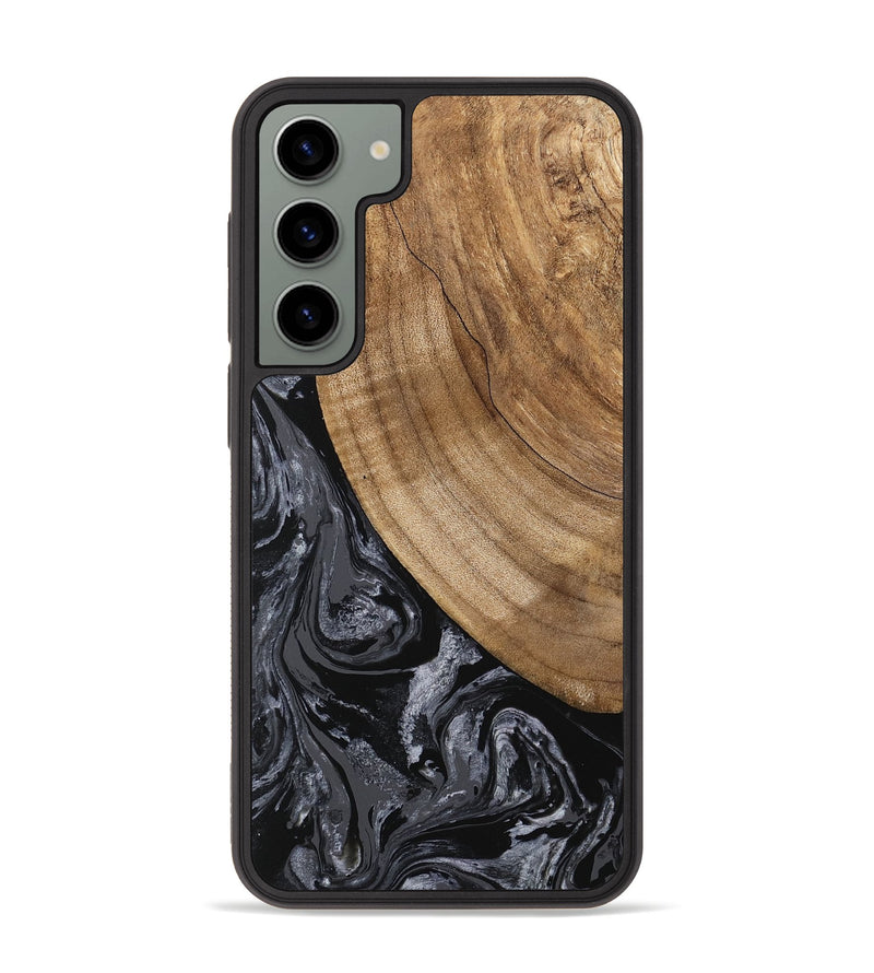 Galaxy S23 Plus Wood Phone Case - Lydia (Black & White, 745776)