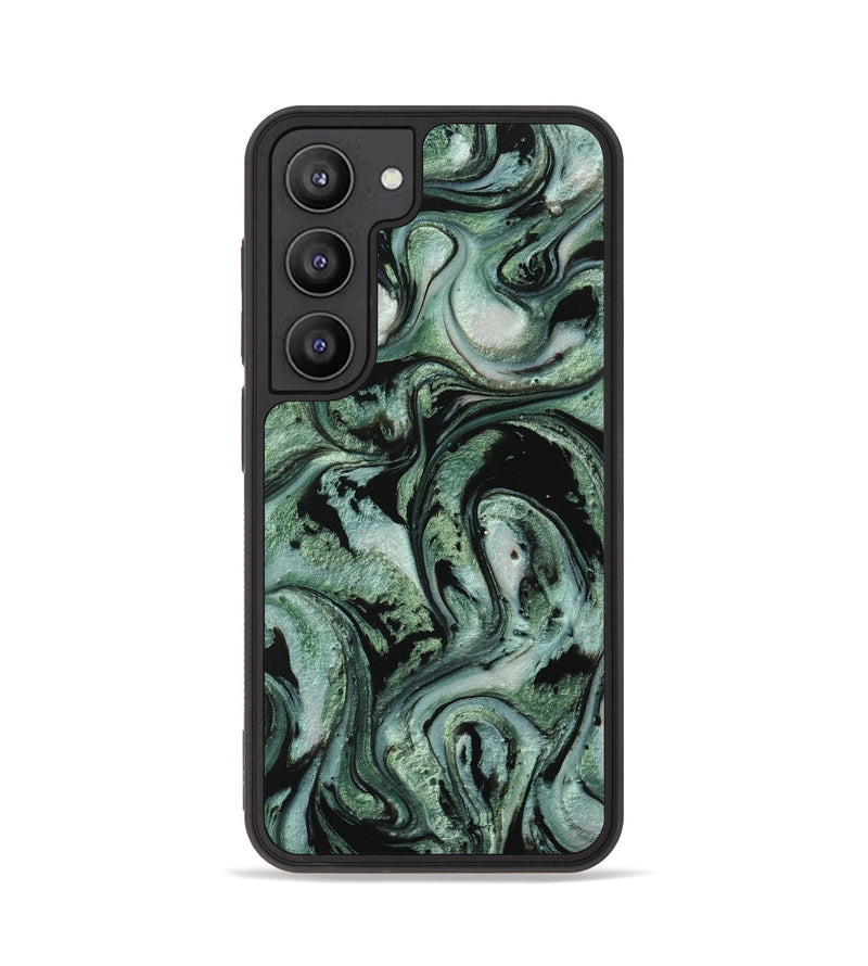 Galaxy S23 ResinArt Phone Case - Brittni (Green, 745778)