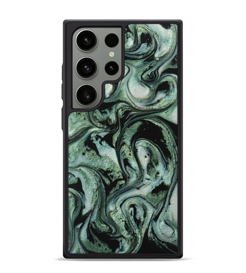 Galaxy S24 Ultra ResinArt Phone Case - Brittni (Green, 745778)