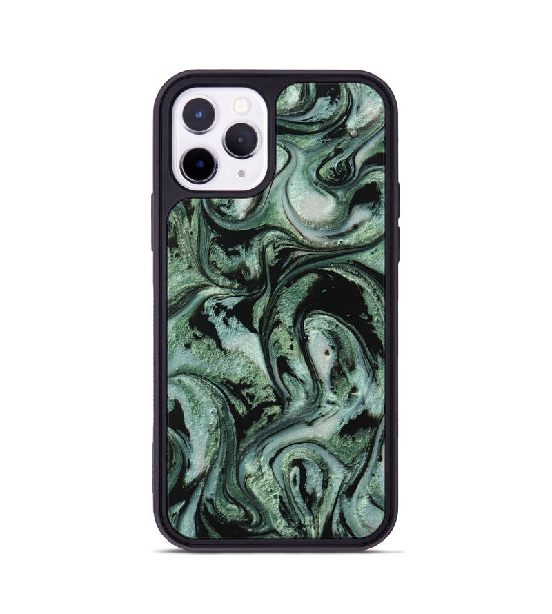 iPhone 11 Pro ResinArt Phone Case - Brittni (Green, 745778)