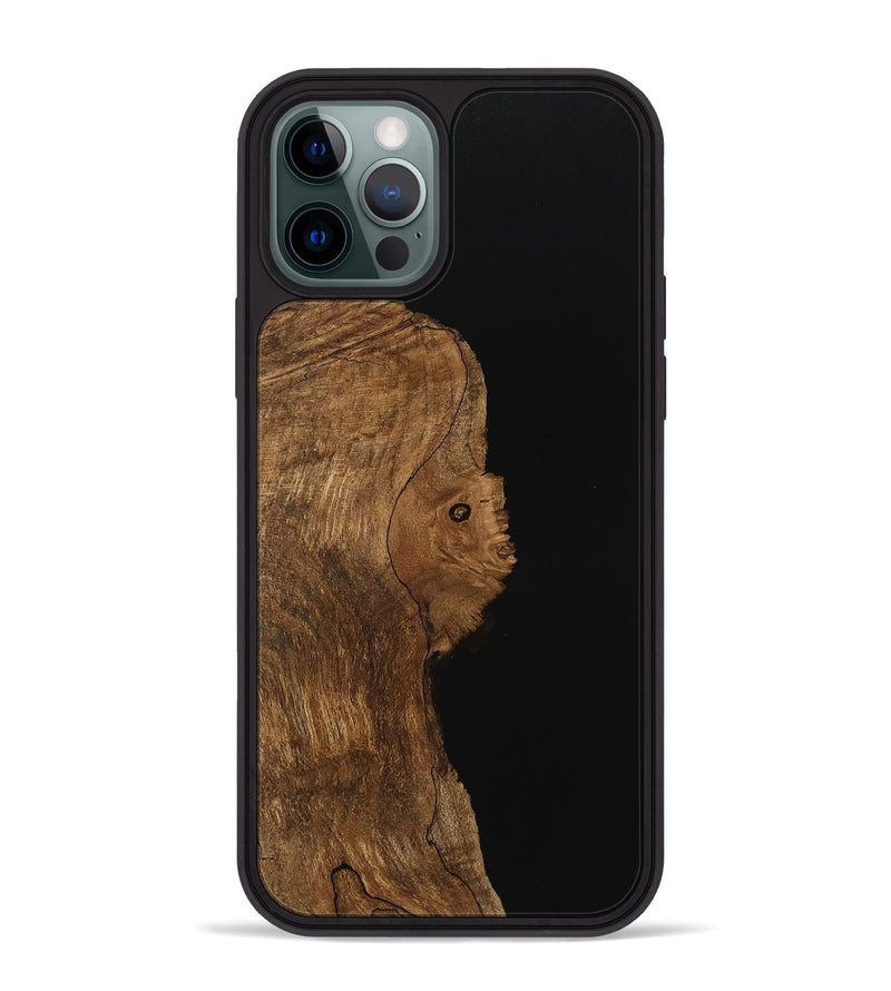 iPhone 12 Pro Max Wood Phone Case - Khaza (Wood Burl, 745780)