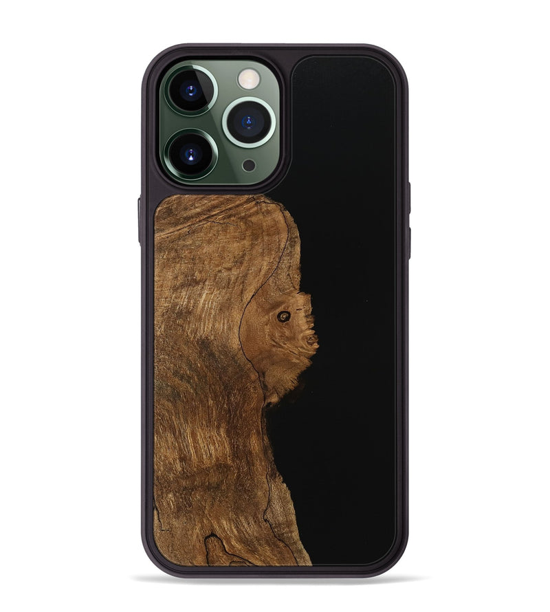 iPhone 13 Pro Max Wood Phone Case - Khaza (Wood Burl, 745780)