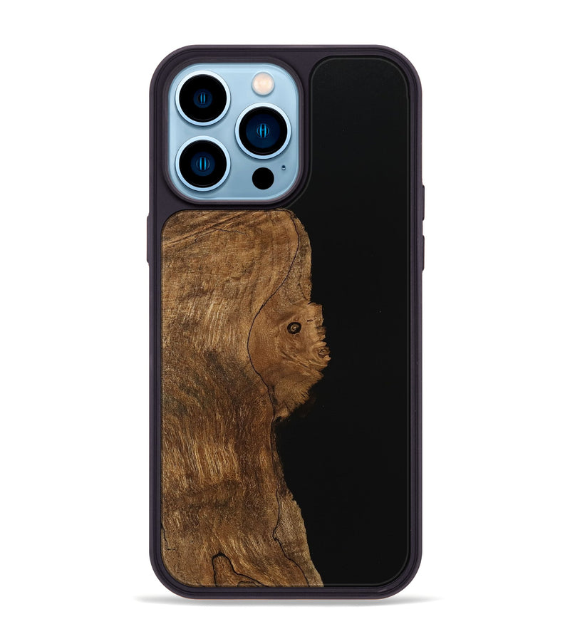 iPhone 14 Pro Max Wood Phone Case - Khaza (Wood Burl, 745780)