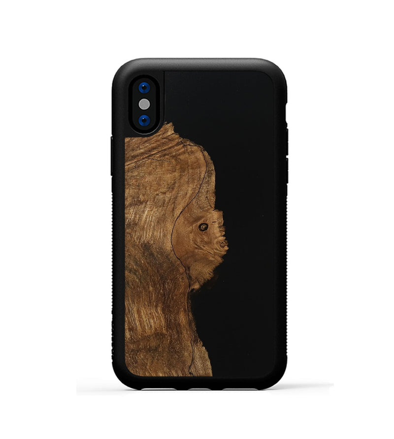 iPhone Xs Wood Phone Case - Khaza (Wood Burl, 745780)