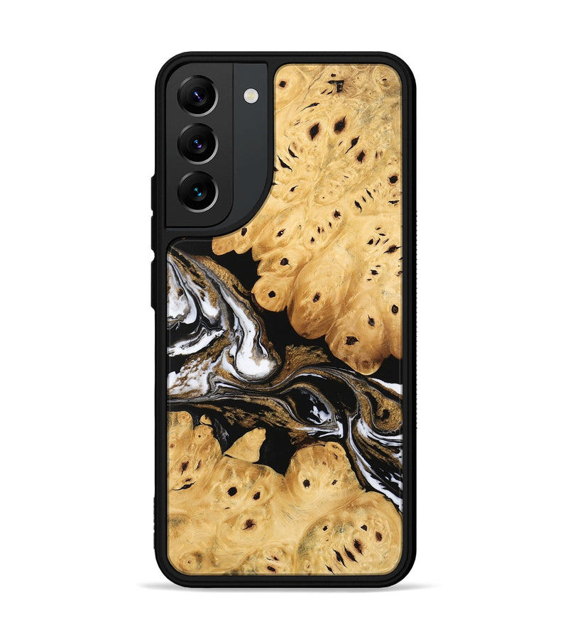 Galaxy S22 Plus Wood Phone Case - Evelynn (Black & White, 745781)