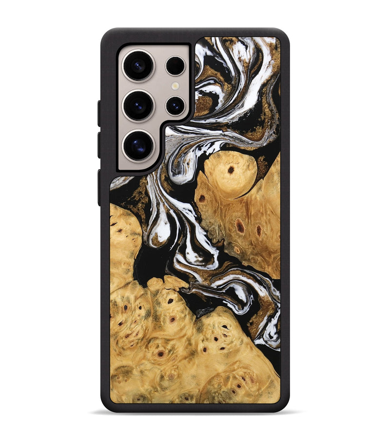 Galaxy S25 Ultra Wood Phone Case - Catina (Black & White, 745783)