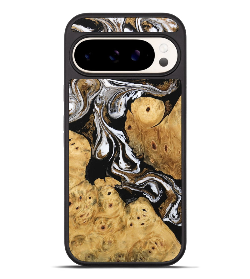 Pixel 9 Pro XL Wood Phone Case - Catina (Black & White, 745783)