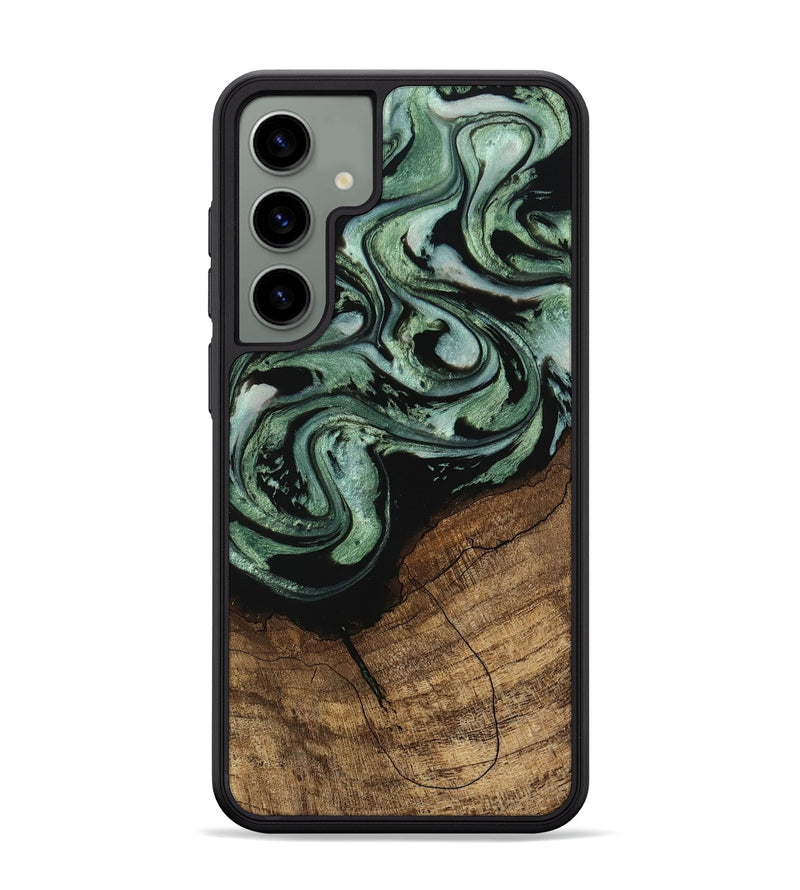 Galaxy S24 Plus Wood Phone Case - Flossie (Green, 745785)