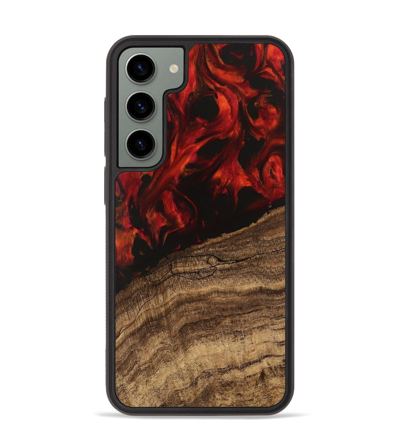 Galaxy S23 Plus Wood Phone Case - Clare (Red, 745787)