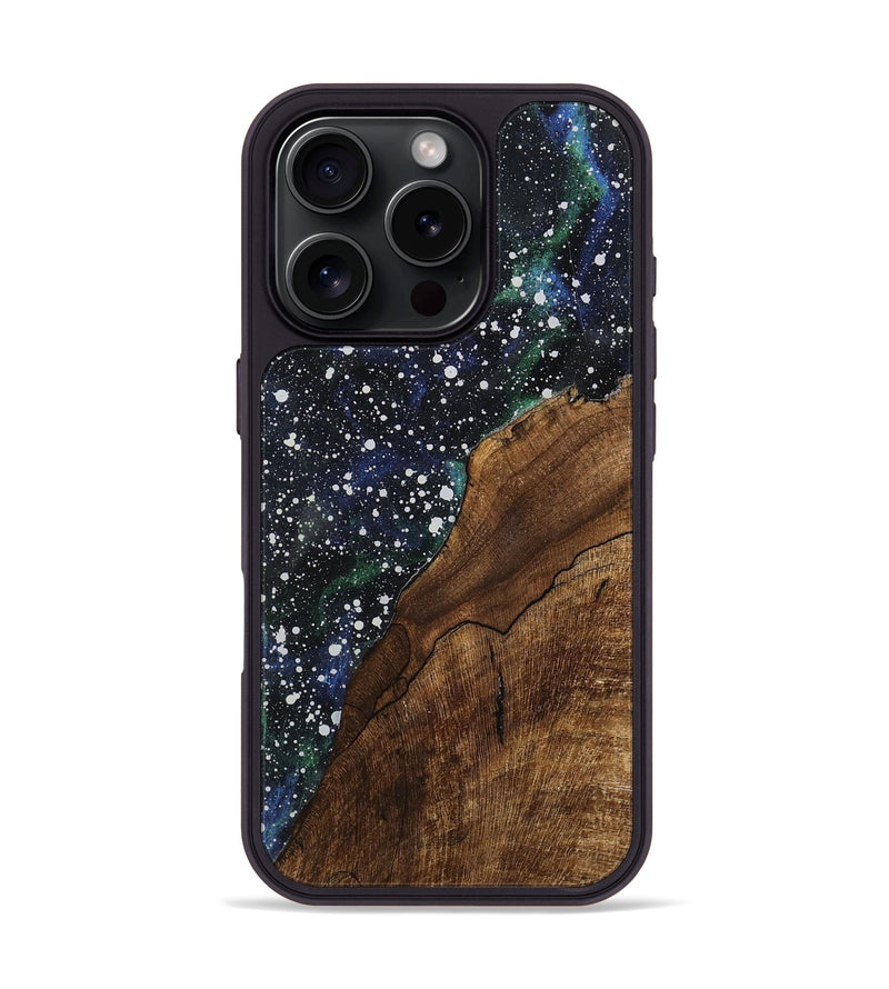 iPhone 16 Pro Wood Phone Case - Debbie (Cosmos, 745791)