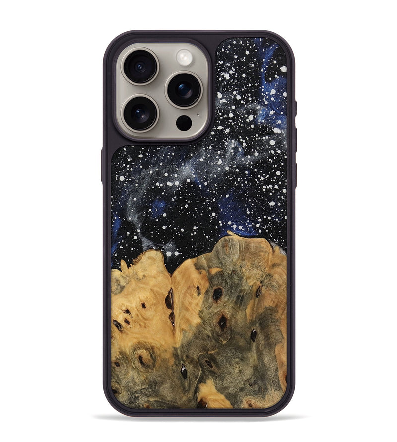 iPhone 15 Pro Max Wood Phone Case - Mekhi (Cosmos, 745793)