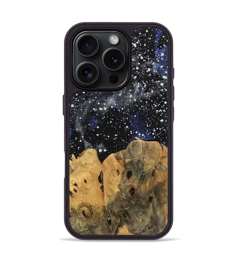 iPhone 16 Pro Wood Phone Case - Mekhi (Cosmos, 745793)