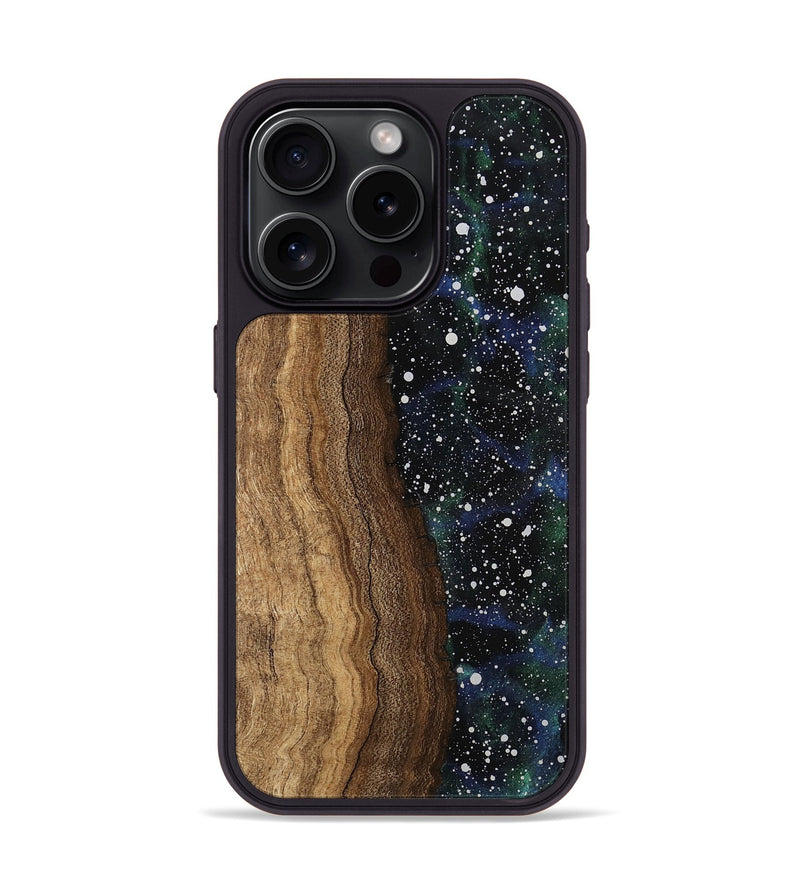 iPhone 15 Pro Wood Phone Case - Emilie (Cosmos, 745797)