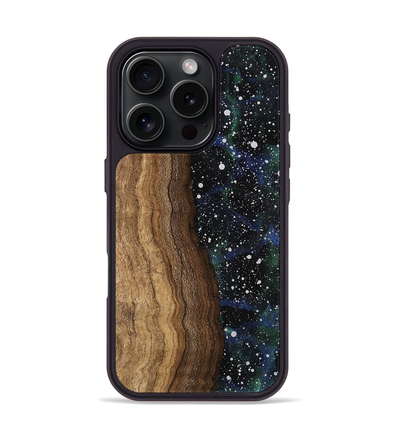 iPhone 16 Pro Wood Phone Case - Emilie (Cosmos, 745797)