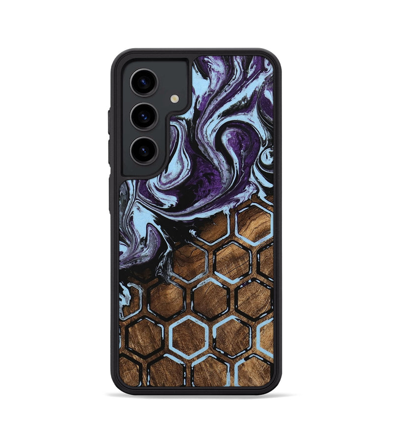 Galaxy S24 Wood Phone Case - Barney (Pattern, 745800)