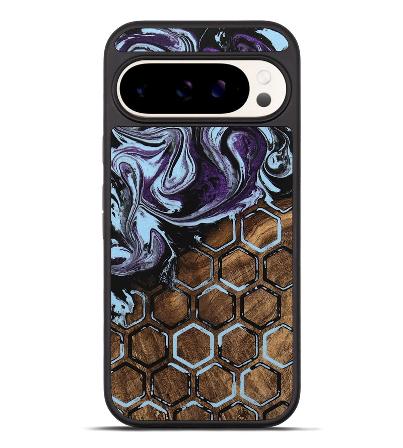 Pixel 9 Pro XL Wood Phone Case - Barney (Pattern, 745800)