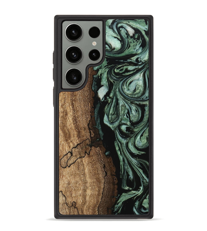 Galaxy S23 Ultra Wood Phone Case - Blaze (Green, 745805)