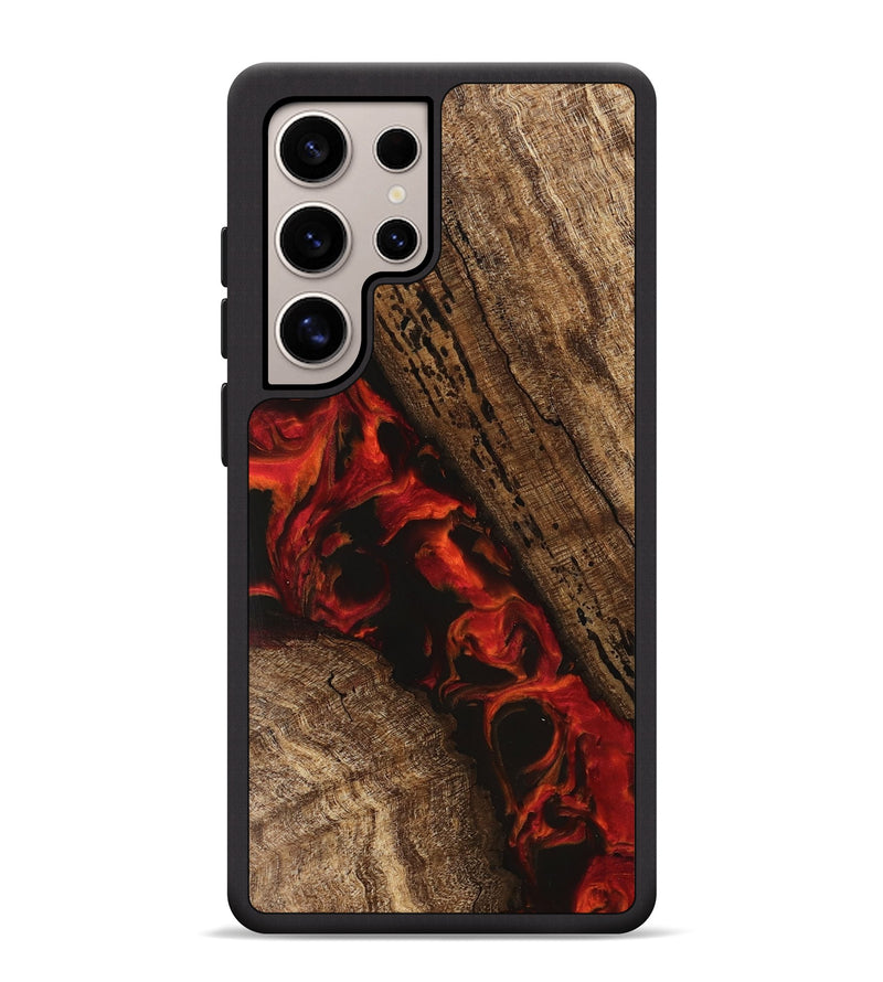 Galaxy S25 Ultra Wood Phone Case - Annette (Red, 745806)