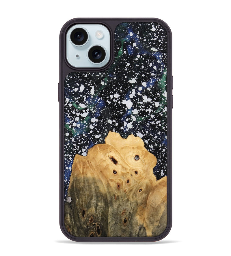 iPhone 15 Plus Wood Phone Case - Zaniyah (Cosmos, 745807)