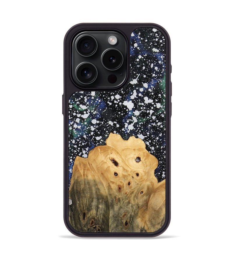 iPhone 15 Pro Wood Phone Case - Zaniyah (Cosmos, 745807)