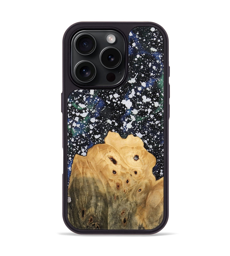 iPhone 16 Pro Wood Phone Case - Zaniyah (Cosmos, 745807)