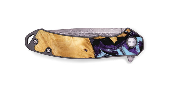 EDC Wood Pocket Knife - Felton (Purple, 745810)