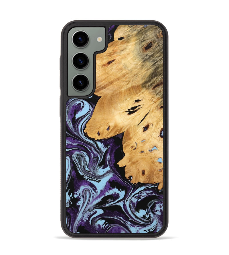 Galaxy S23 Plus Wood Phone Case - Felton (Purple, 745810)