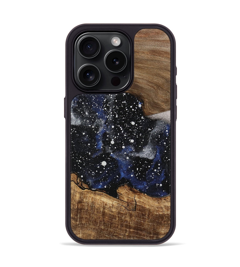 iPhone 15 Pro Wood Phone Case - Sariah (Cosmos, 745812)