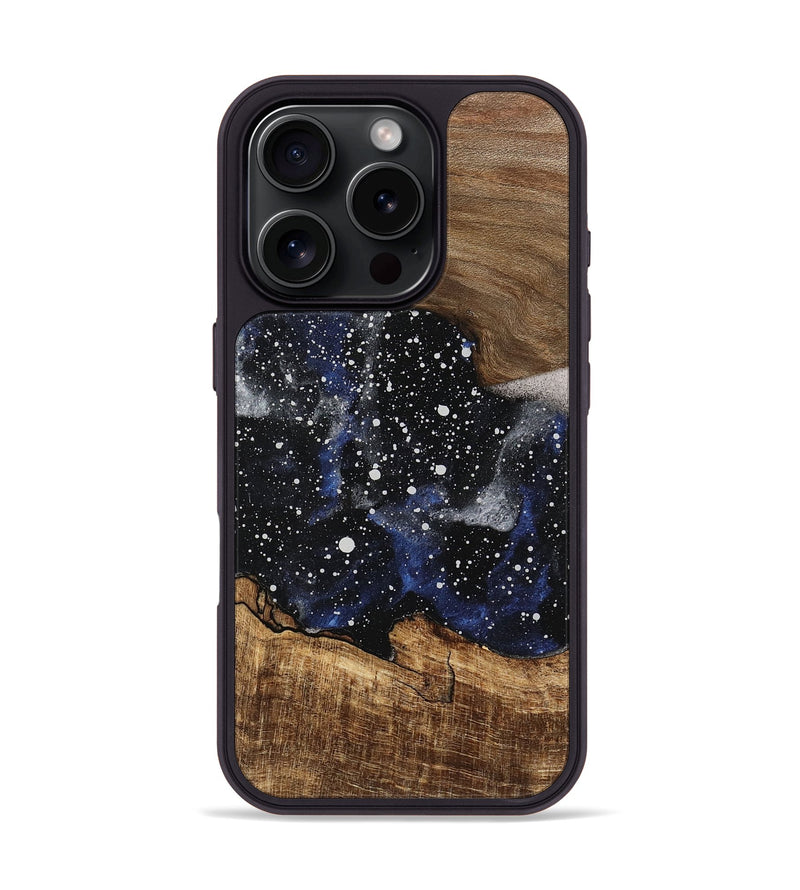 iPhone 16 Pro Wood Phone Case - Sariah (Cosmos, 745812)