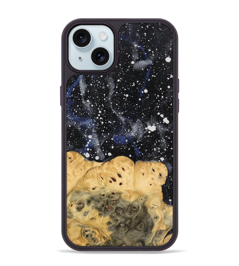 iPhone 15 Plus Wood Phone Case - Kerri (Cosmos, 745813)