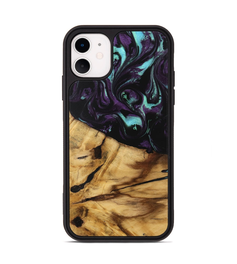 iPhone 11 Wood Phone Case - Shane (Purple, 745818)