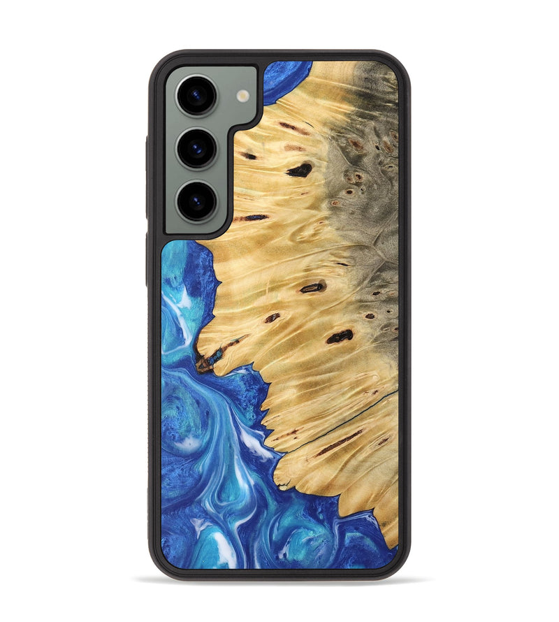 Galaxy S23 Plus Wood Phone Case - Jean (Blue, 745820)