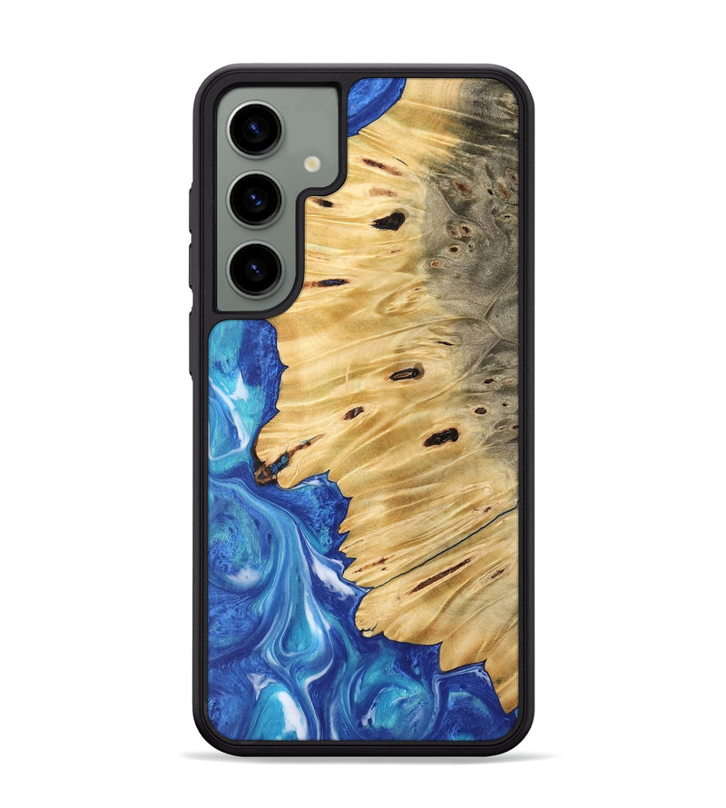 Galaxy S24 Plus Wood Phone Case - Jean (Blue, 745820)