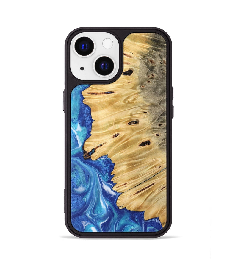 iPhone 13 Wood Phone Case - Jean (Blue, 745820)