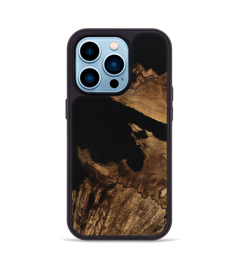 iPhone 14 Pro Wood Phone Case - Candice (Wood Burl, 745822)