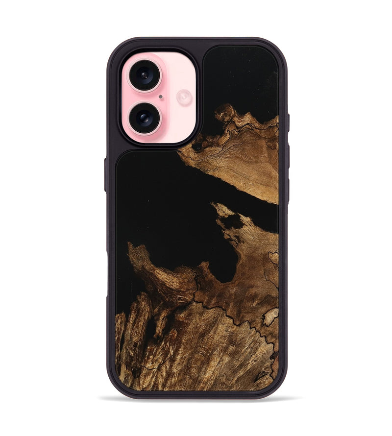 iPhone 16 Wood Phone Case - Candice (Wood Burl, 745822)