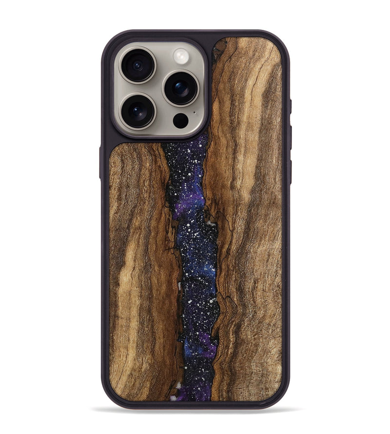 iPhone 15 Pro Max Wood Phone Case - Tasia (Cosmos, 745826)