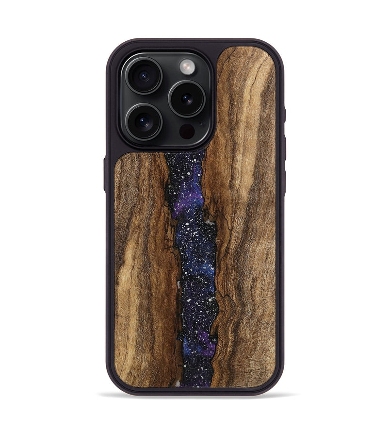 iPhone 15 Pro Wood Phone Case - Tasia (Cosmos, 745826)